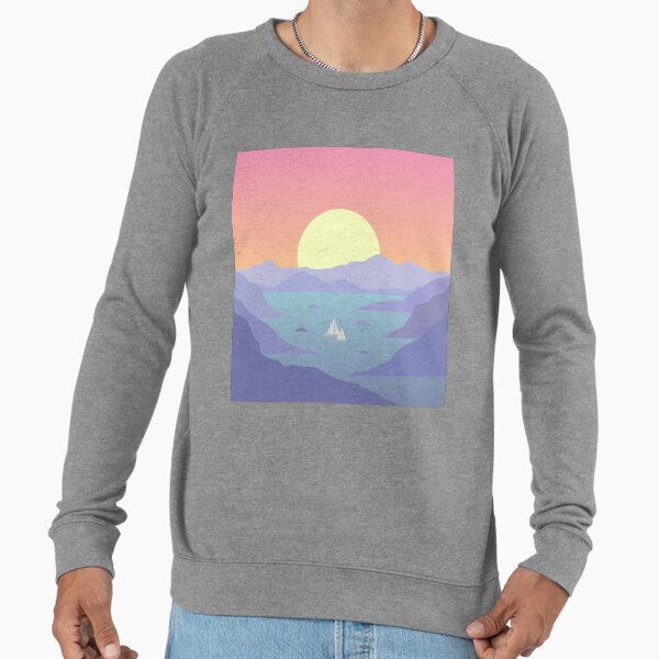 Surfaces Horizon Album Cover Lightweight Sweatshirt