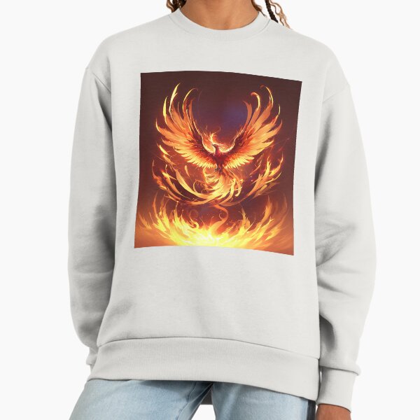 Radiant Phoenix Wings Igniting The Sky Sweatshirt