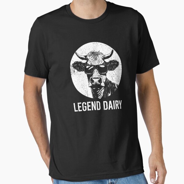 Legend Dairy - Funny Cow Farmer Pun T-Shirt