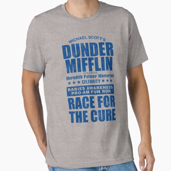 Dunder Mifflin Rabies Awareness Race for the Cure T-Shirt