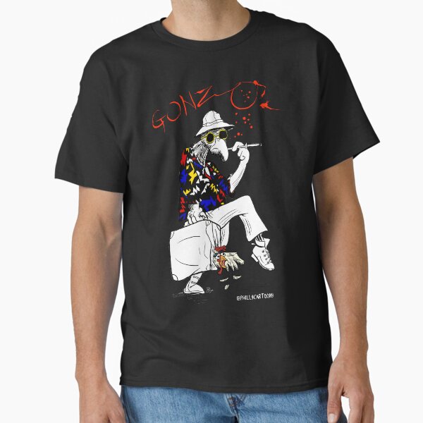 Gonzo- Fear and Loathing in Las Vegas parody T-Shirt