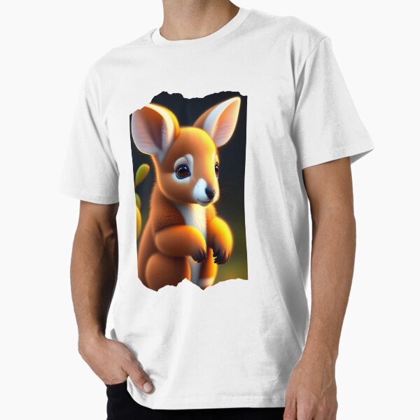 Cute animals, animal,animals,legendary animals, cute kango Premium T-Shirt