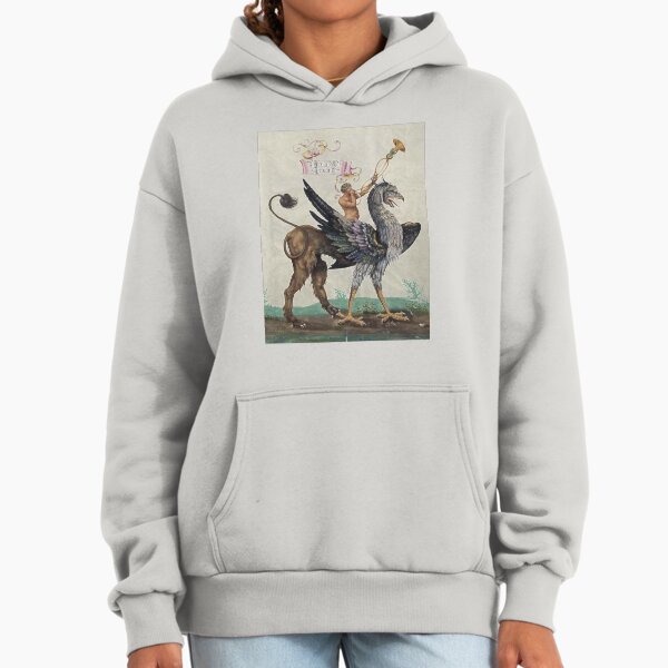 GRYPHON RIDER Medieval Bestiary Hoodie