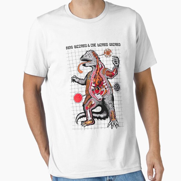 Chunky Shrapnel King Gizzard And The Lizard Wizard Rock Band T-Shirt