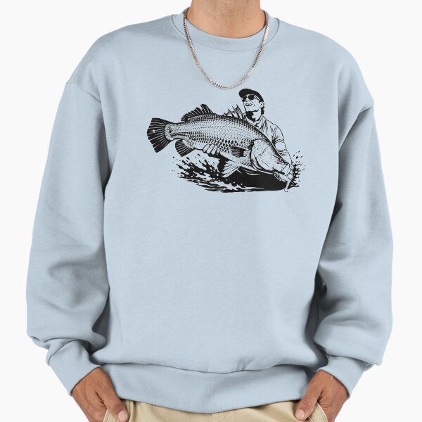 Barra fishing vibes and smiles Sweatshirt