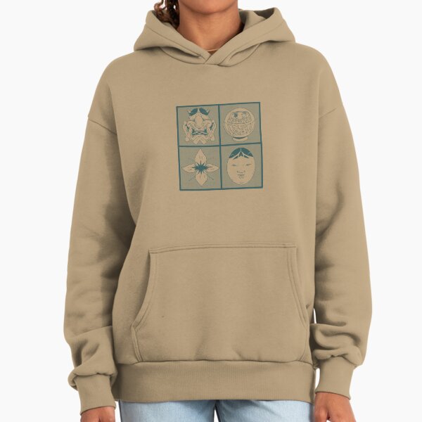4 Japanese patterns 2 Hoodie
