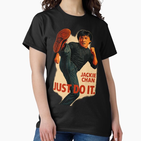 Jackie Chan Just Do It kicking T-Shirt