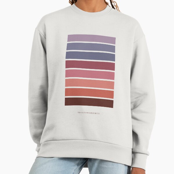 The Grand Budapest Hotel Color Palette Sweatshirt