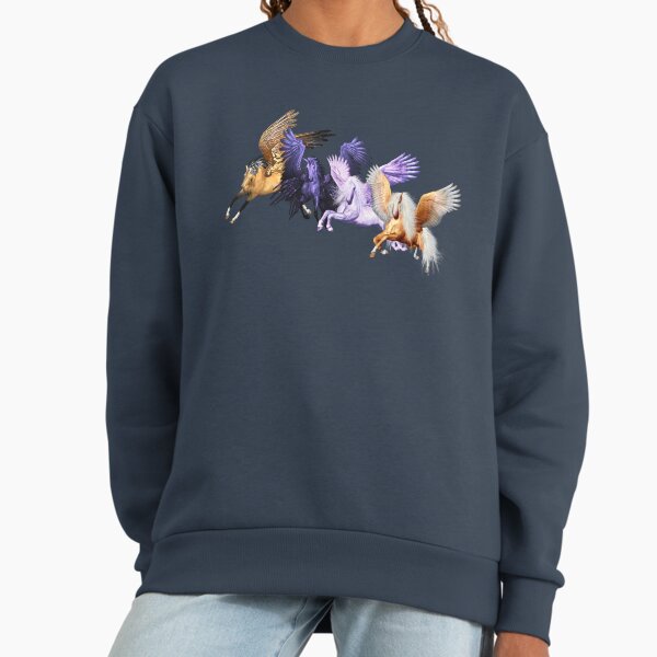 The Four Pegasi Magical Flying Pegasus Horses Sweatshirt