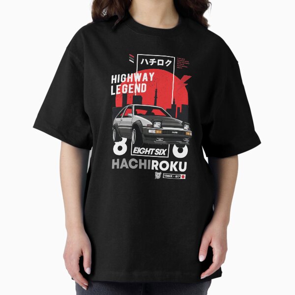 Toyota AE86 Trueno Hachiroku Eight Six Initial D JDM T-Shirt