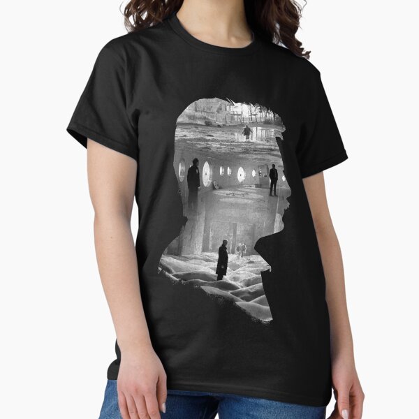 Andrei Tarkovsky Silhouette Collage T-Shirt