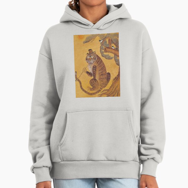 Vintage Korean Tiger Smoking Pipe Hoodie