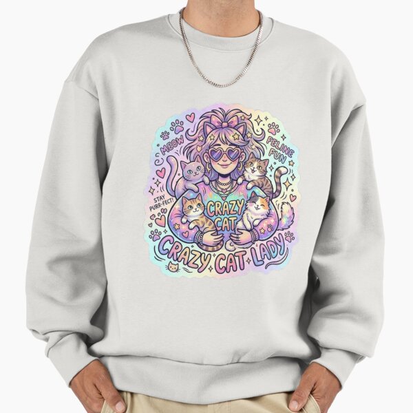 Crazy cat lady Sweatshirt
