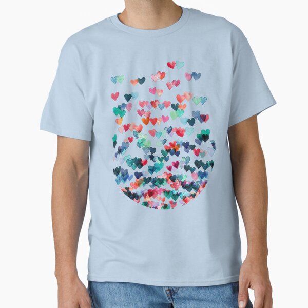 Heart Connections - Watercolor Painting T-Shirt