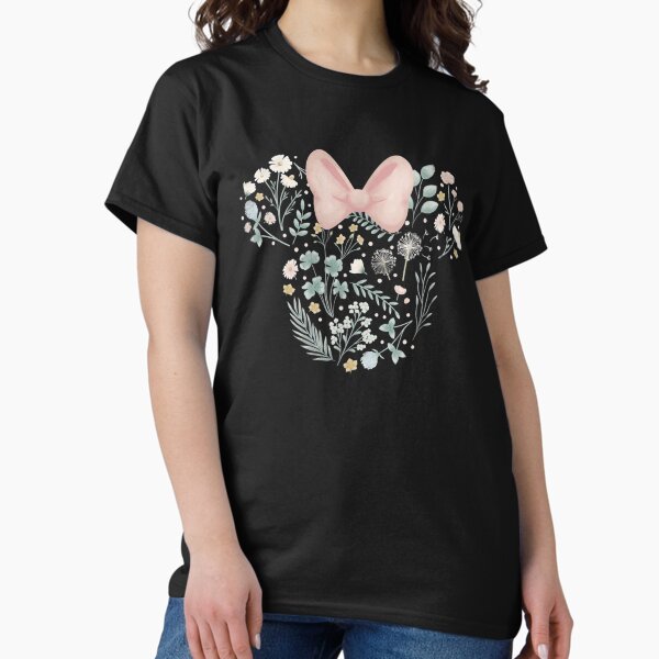 Mouse Icon Spring Flowers T-Shirt