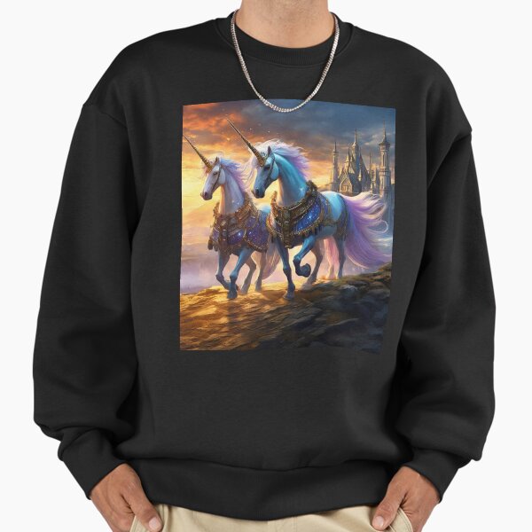 Unicorn Royalty Design By Rich AMeN Gill Sweatshirt