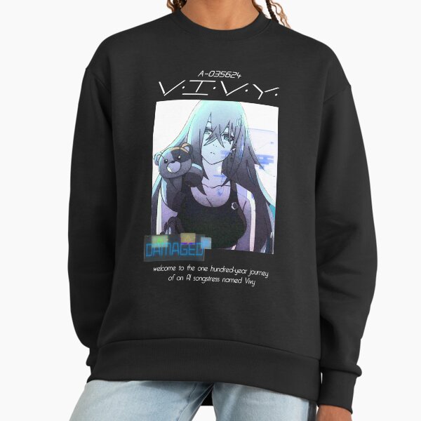 Vivy: Fluorite Eyes Song ''DAMAGED'' V1 Anime Manga Sweatshirt