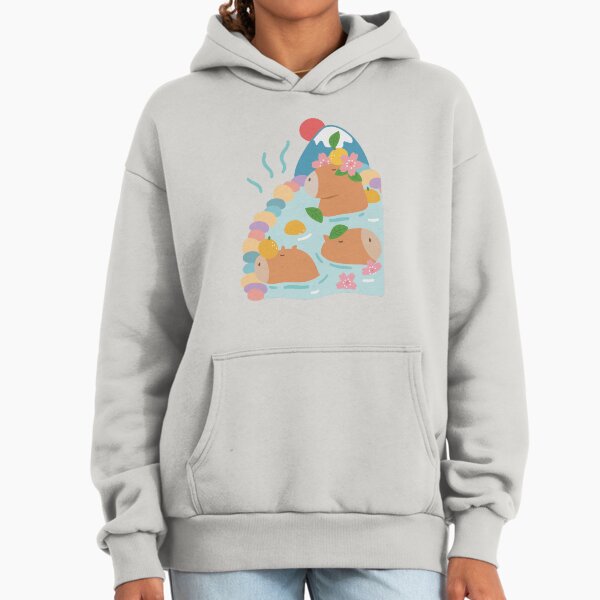 Japanese Capybara Hot Spring Hoodie