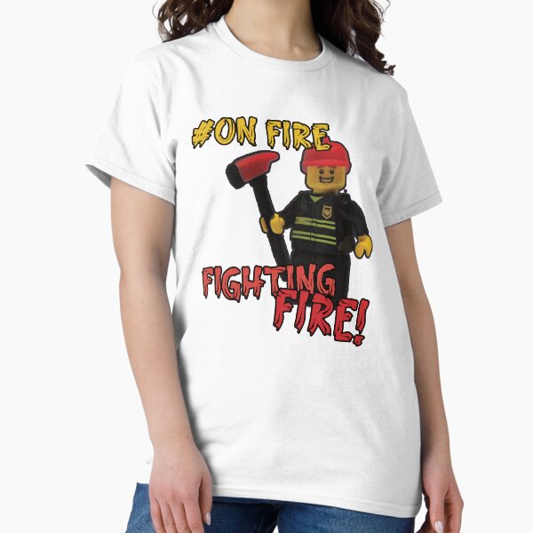 Firefighter toy figure art T-Shirt