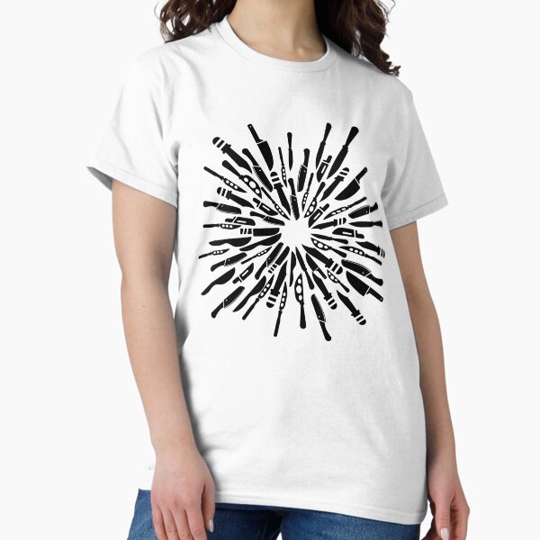 Knife Art, Knives Out T-Shirt
