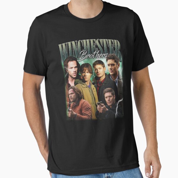 Winchester Brothers Sam & Dean Supernatural Movies Cover Fan Art T-Shirt