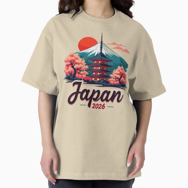 Japan 2026 - Mount Fuji & Pagoda T-Shirt