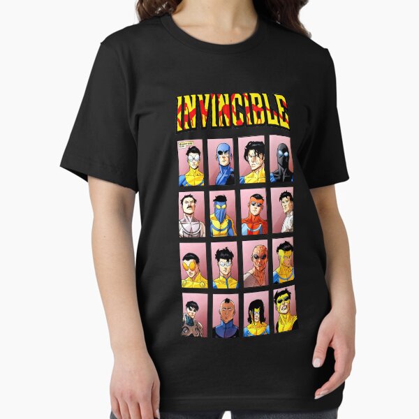 Invincible Superhero Characters T-Shirt