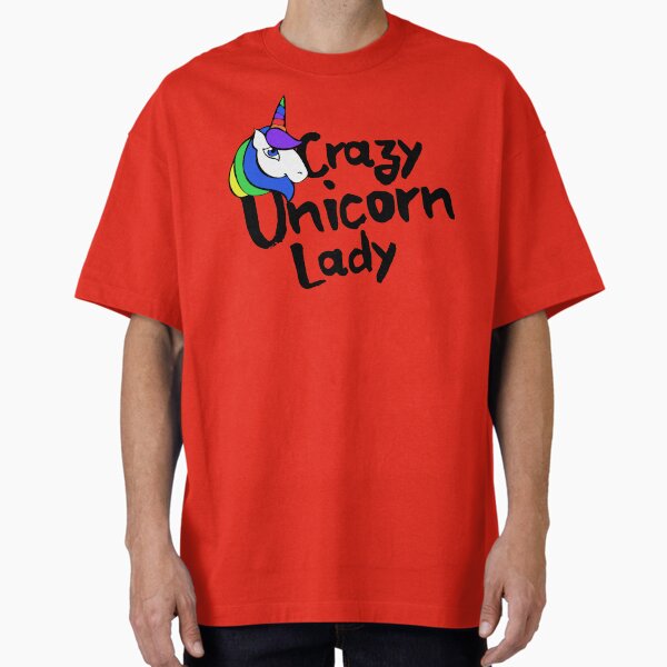 Crazy Unicorn Lady T-Shirt