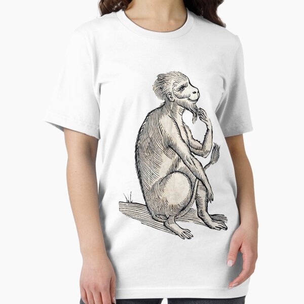 Woodcuts bestiary - ape calitrich T-Shirt