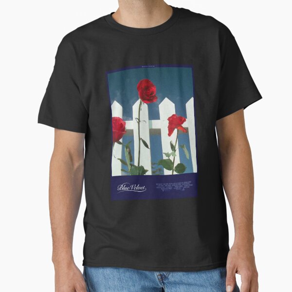 BLUE VELVET custom poster print - flowers T-Shirt