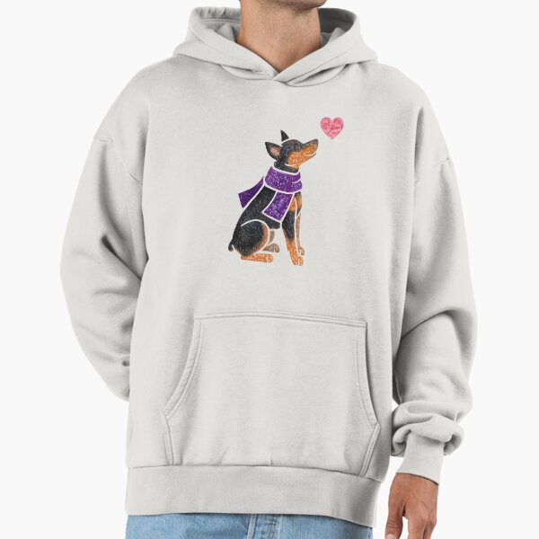 Watercolour Miniature Pinscher Hoodie