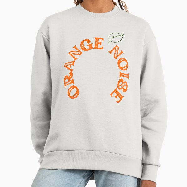 Orange Noise Round Logo Sweatshirt