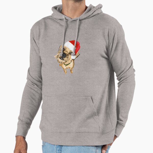 Christmas Border Terrier Hoodie