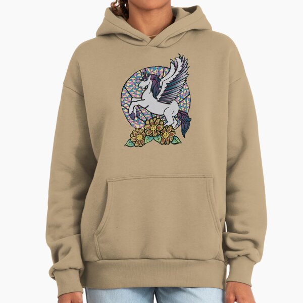 Stained Glass Unicorn Hoodie