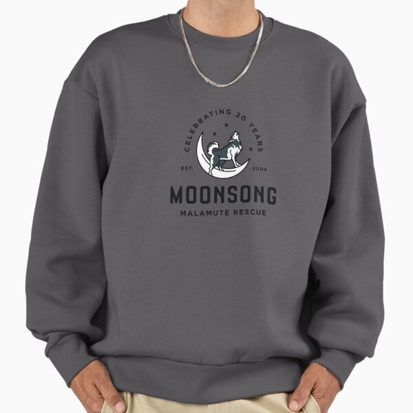 Moonsong Malamute Rescue 20th Anniversary Stacked Logo Sweatshirt