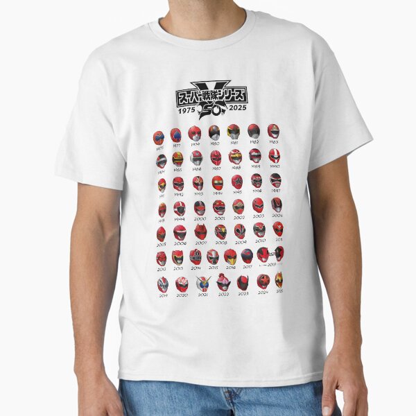Super Sentai Tamashii - 50th Super Hero Getter Anniversary T-Shirt