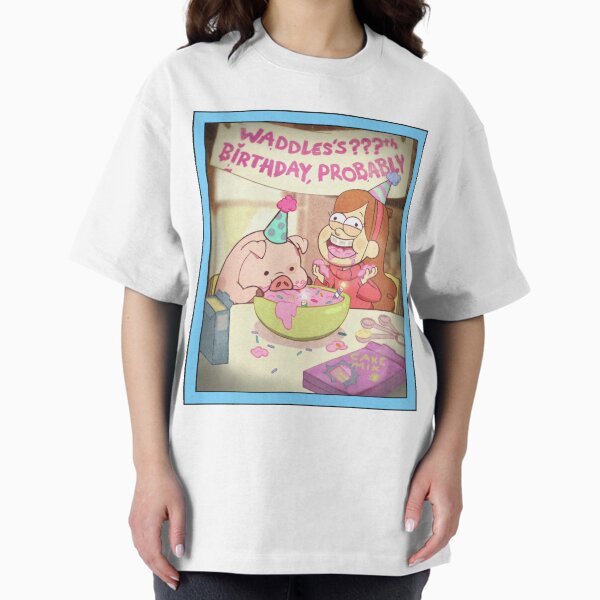 Waddles's Birthday Probably portrait replica T-Shirt