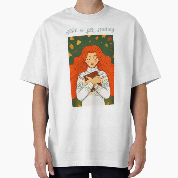 Fall is for reading, cozy girl T-Shirt