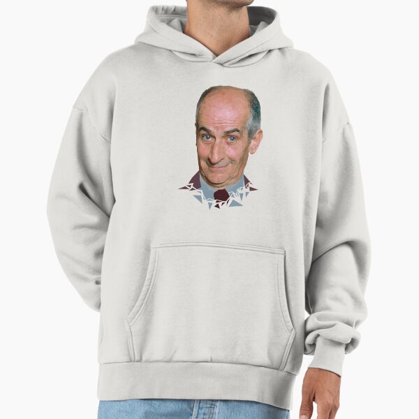 Louis de Funes Mosaic Portrait Design Hoodie