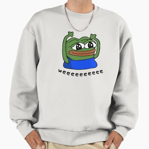 Hypers Emote Pattern with Text Sweatshirt