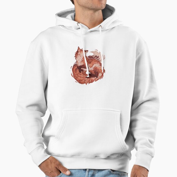 Red fox 2018 redraw Hoodie