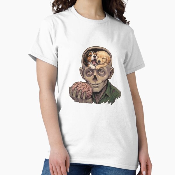 No brains, but love. T-Shirt