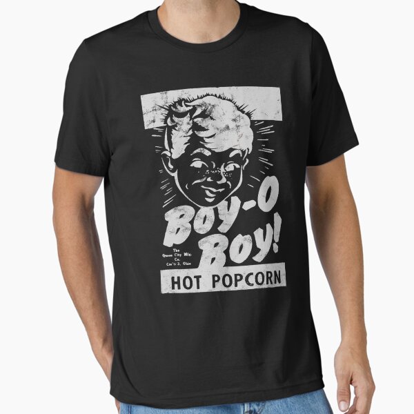 Boy O BoyPopcorn AdDark Version T-Shirt