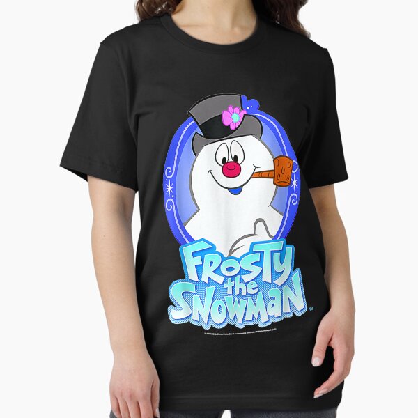 Frosty The Snowman Portrait Logo T-Shirt
