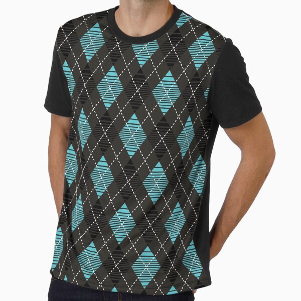 Argyle striped pattern Graphic T-Shirt