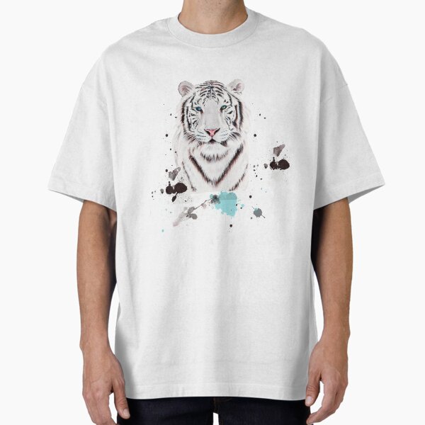 White big Cat T-Shirt