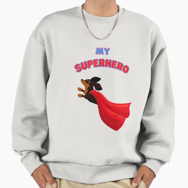 Superhero Dachshund Sweatshirt