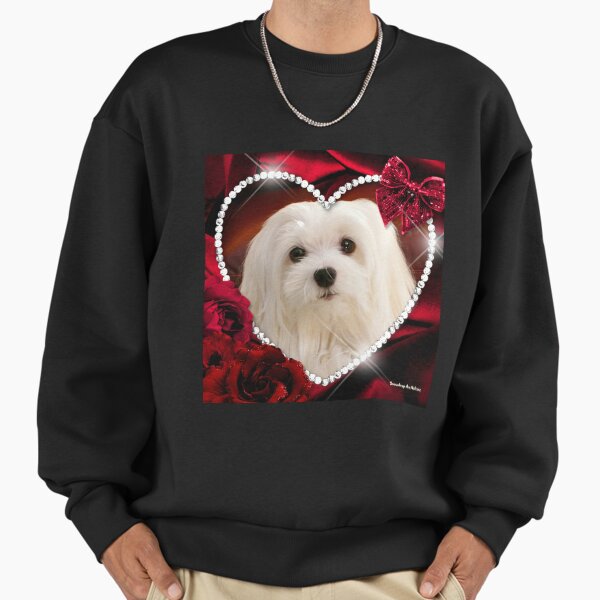 Snowdrop the Maltese - Sweet Valentine Sweatshirt
