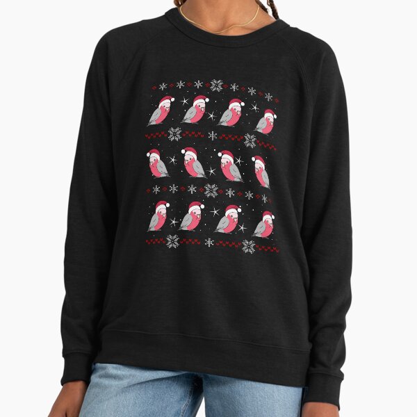 Chubby Galah Christmas Pattern Lightweight Sweatshirt