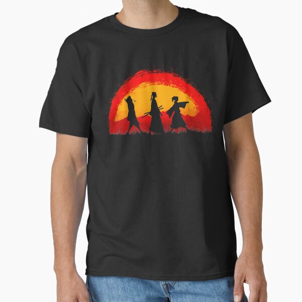 Samurai Champloo walking on sunset T-Shirt